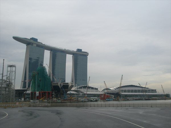 Сингапур. Отель-казино Marina Bay Sands