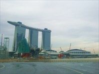 Сингапур. Отель-казино Marina Bay Sands-город Сингапур