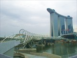 Сингапур. Отель-казино Marina Bay Sands