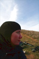 Катя Суржикова в шлеме