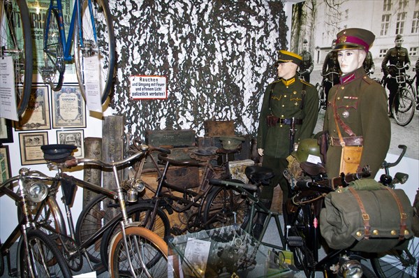 Велосипеды фашистcких велосипедных войск
