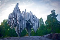 Хельсинки. Памятник Сибелиусу