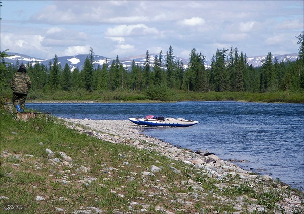 Река Танью в районе впадения р. Элькошор