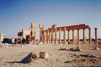 Развалины в Пальмире-Пальмира (античный город)