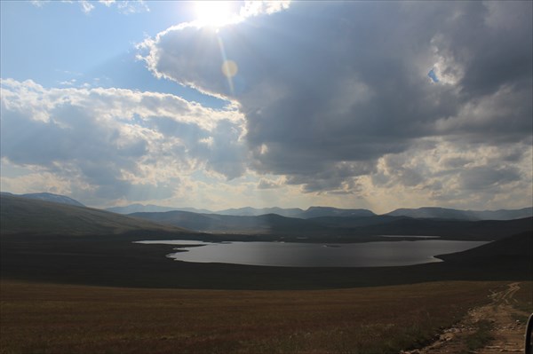 Безыменное озеро в районе реки Тыскыл