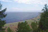 Фото 2. Байкал. Пляж в Северобайкальске