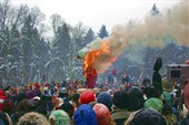 сожжение масленицы