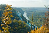 Река Северский Донец и Святогорская лавра