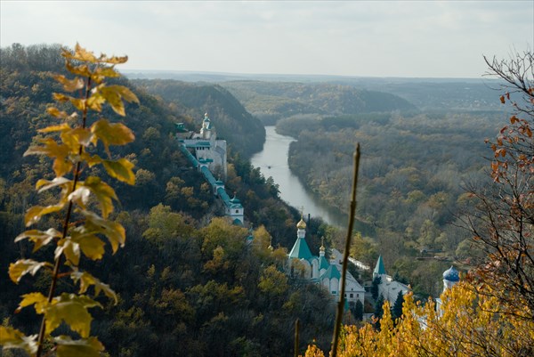 Река Северский Донец и Святогорская лавра