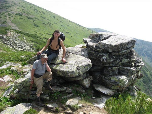 Отдых у природного тура.