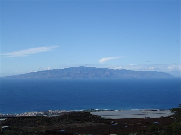 Вид на остров Ла Гомера