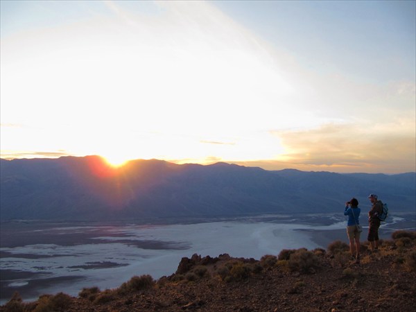 Долина смерти. Закат на Данте вью поинт (Dante View Point )