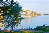 Знаменитый Саратовский горбатый мост