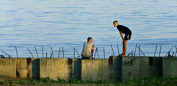 Саратовские рыбаки
