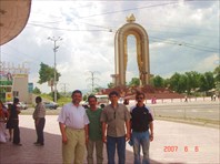 Участники маршрута в Душанбе.