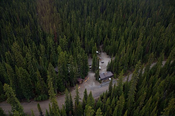 Backcountry campground near Lake O