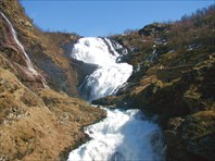 Kjosfossen1-водопад Кьосфоссен