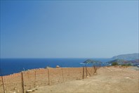 Типичный забор на Критской смотровой площадке