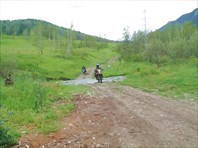 Начало пути на Ороктойский перевал. Фото И. Агашкиной