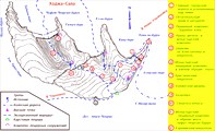 Карта Археологического памятника Мангуп