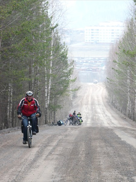 Первый подъем в гору