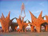 на фото: Burning Man (Горящий человек)