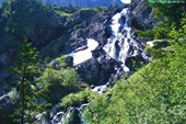 Водопад из озера Кок-Кёль. (Небесное озеро).