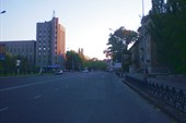 Самая центральная улица Мелитополя.