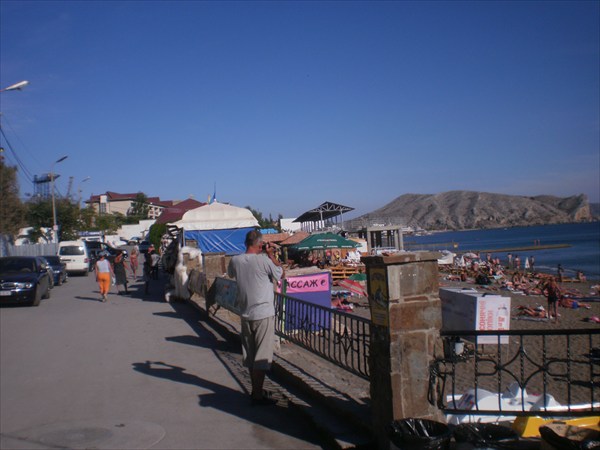 Судак, набережная.