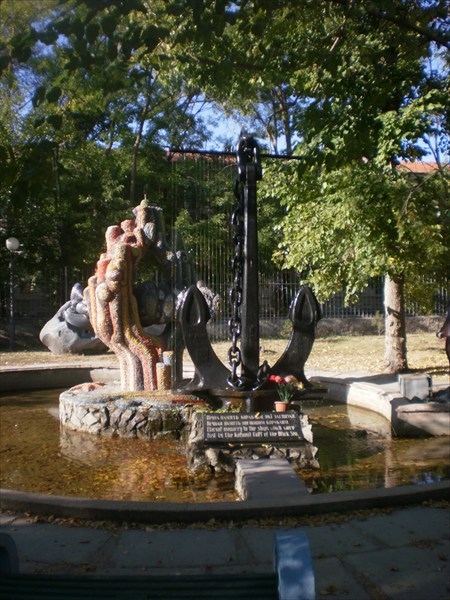 Памятник погибшим кораблям.
