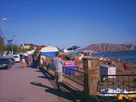Судак, набережная.-город Судак