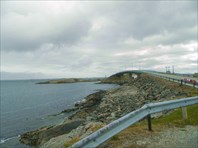 Начало Атлантической дороги с юга