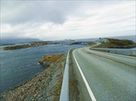 Вид из центра Атлантической дороги на юг