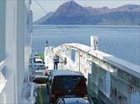 На пароме в Vestnes