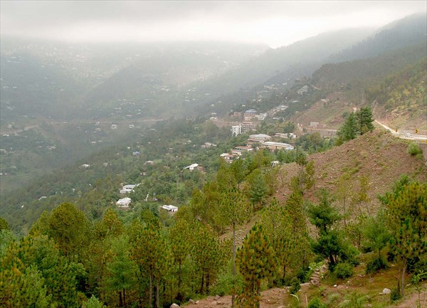 Горный район Мюррей к северу от Исламабада