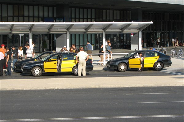 Барселона. Такси