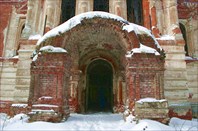 Вход в Рдейский монастырь-Рдейский монастырь