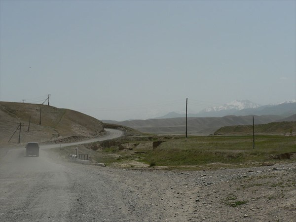Дорога по долине Зеравшана