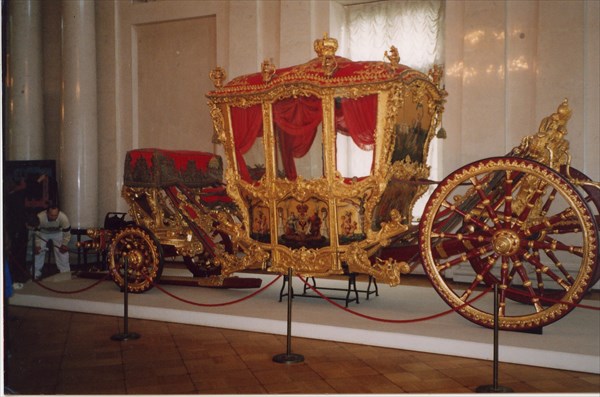 Коронационная карета Екатерины II, Эрмитаж