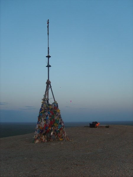 На вершине