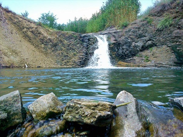 Водопад в Бирюково.