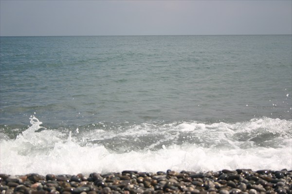 Берег Черного моря в Рыбачьем