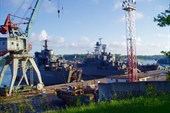 Российский флот или то, что от него осталось.