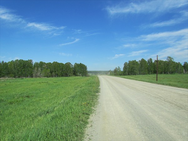 Дорога в Новососедово