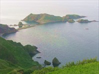 Вид с локального пупыря-остров Монерон