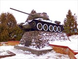 Волоколамск, памятник Т-34