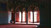 Внутри Голубой мечети