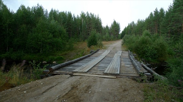 Мост через р.Вегарус