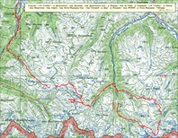 Карта с треком маршрута