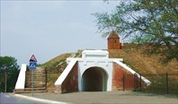 Сохранившаяся часть крепости-Крепость Азов
